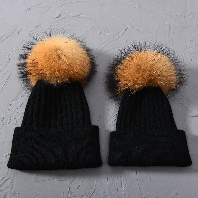 Partnerlook Mutter Tochter Mütze