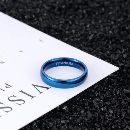 Titanium Ring For Couples