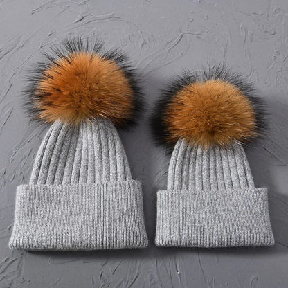 Partnerlook Mutter Tochter Mütze