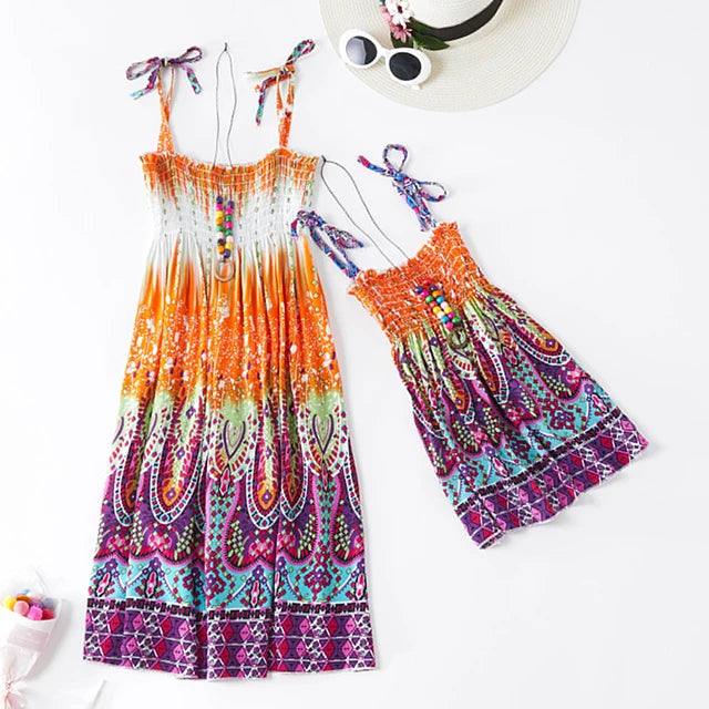 African Dresses For Mom And Daughter