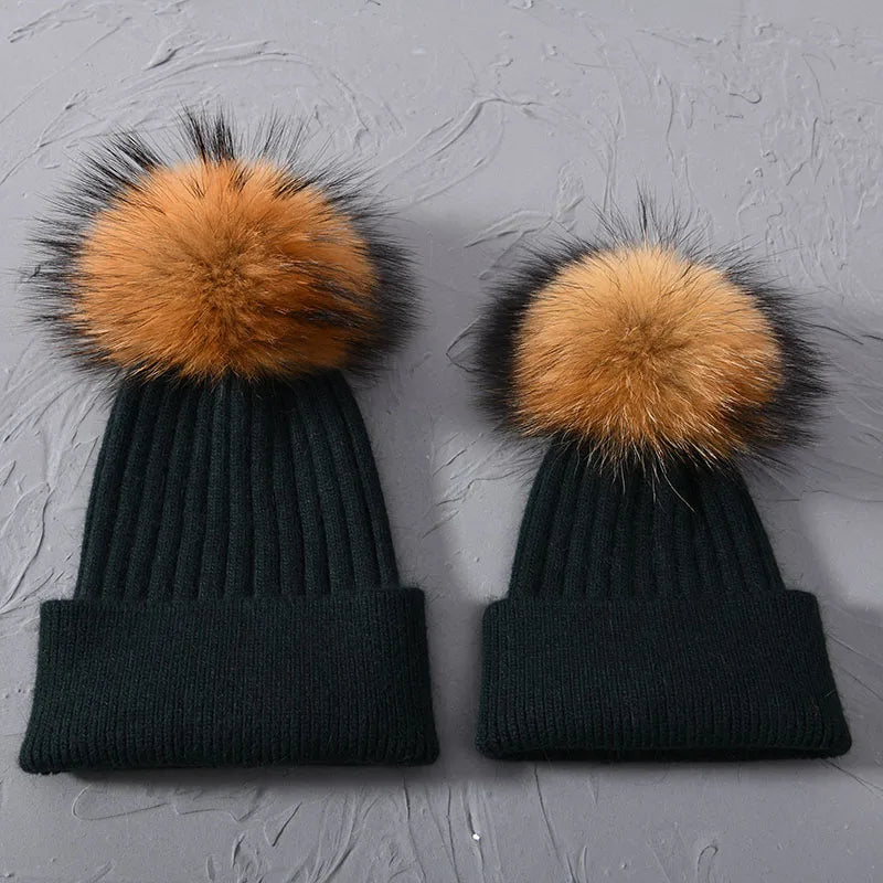 Partnerlook Mutter Tochter Mütze