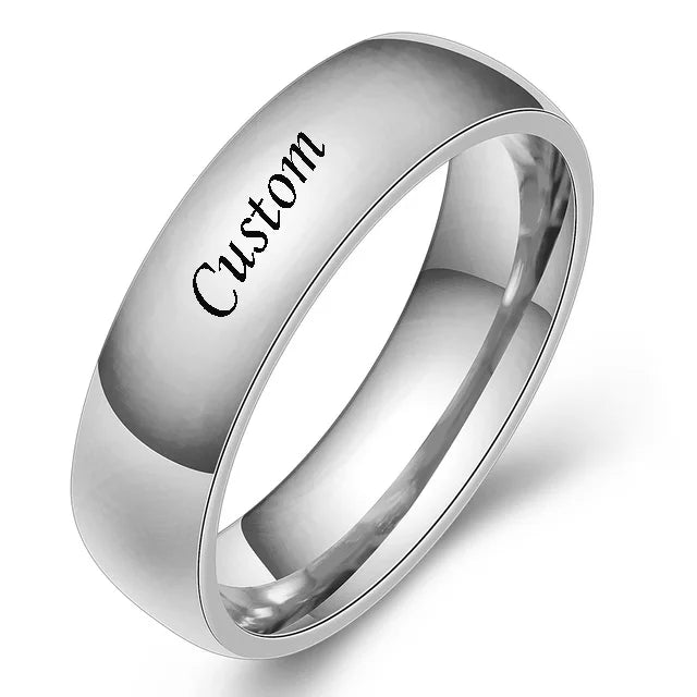 Günstige Paar Ringe Mit Gravur