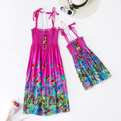 Kleid 50er Mutter Tochter