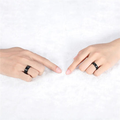 Couple Rings Black Titanium