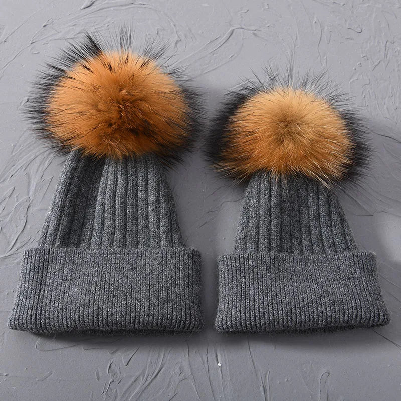 Partnerlook Mutter Tochter Mütze
