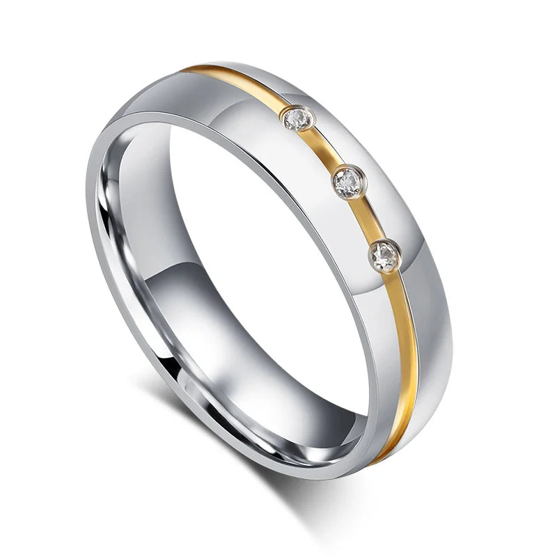 Freundschaftsringe Gold Silber - Ansicht 5