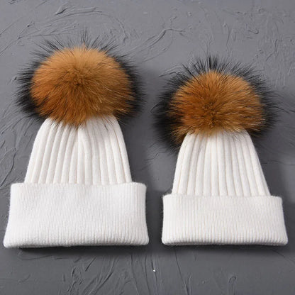 Partnerlook Mutter Tochter Mütze