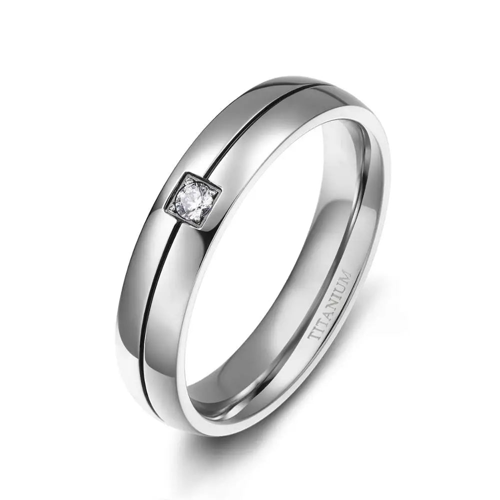 Titanium Wedding Rings For Couples