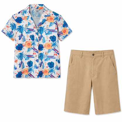 Hawaii Hemd Vater Sohn - Ansicht 3