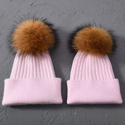 Partnerlook Mutter Tochter Mütze