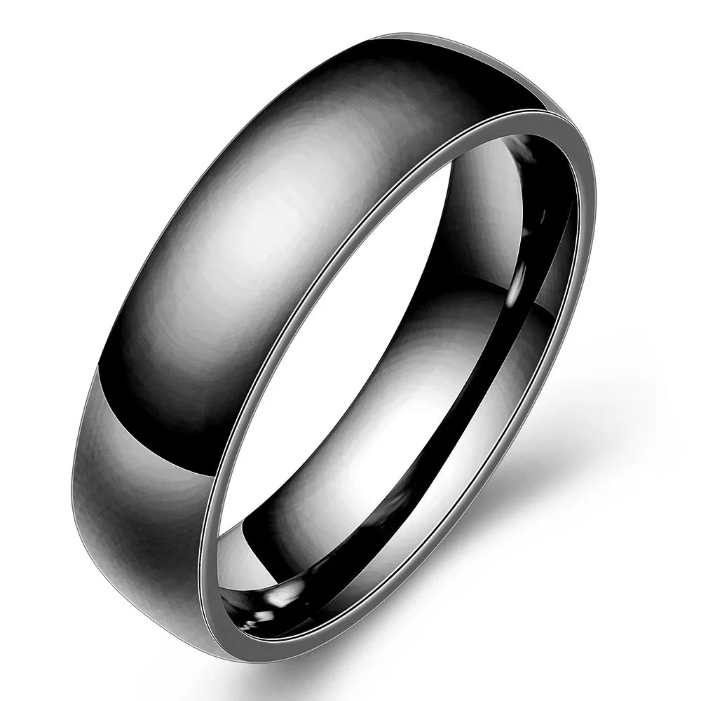 Black Couple Wedding Rings