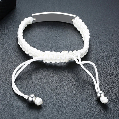 Paar Armband Mit Gravur Leder