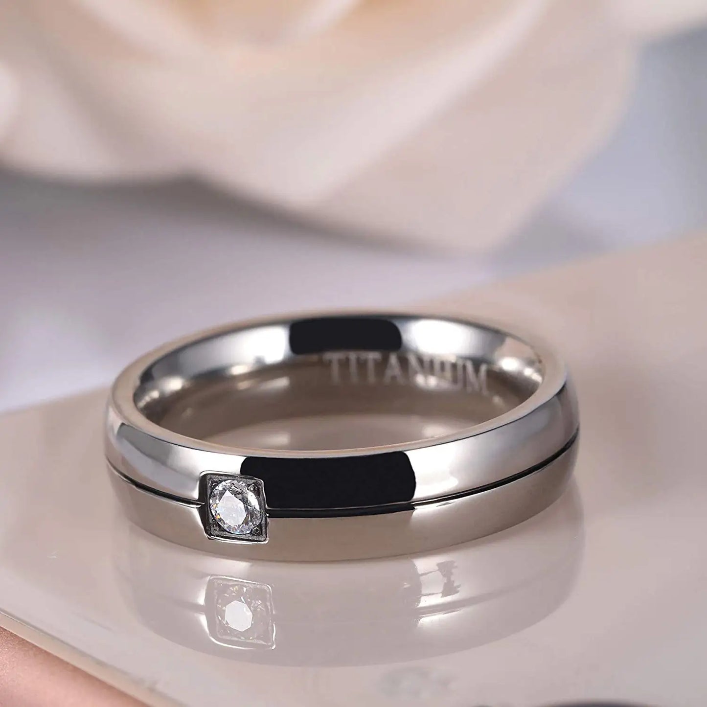 Titanium Wedding Rings For Couples