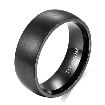 Couple Rings Black Titanium