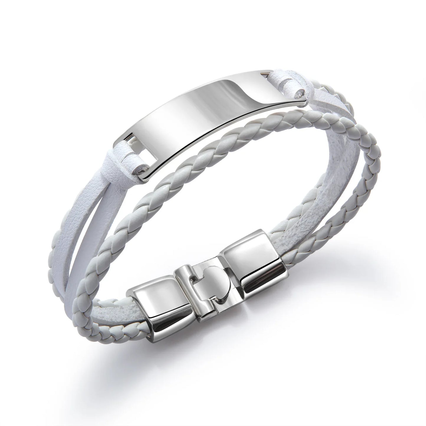Matching Couple Bracelet Silver