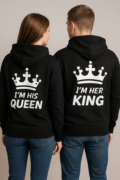 Her King And His Queen Pullover