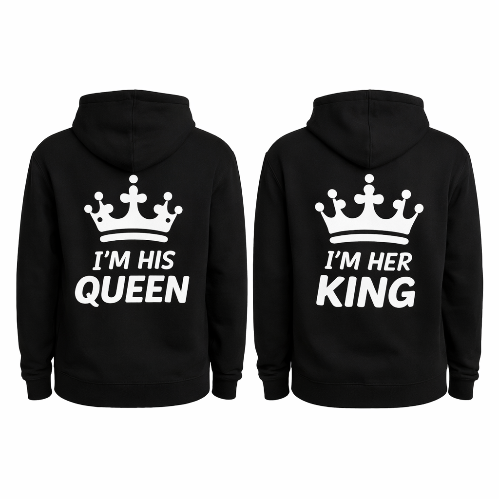 Her King And His Queen Pullover