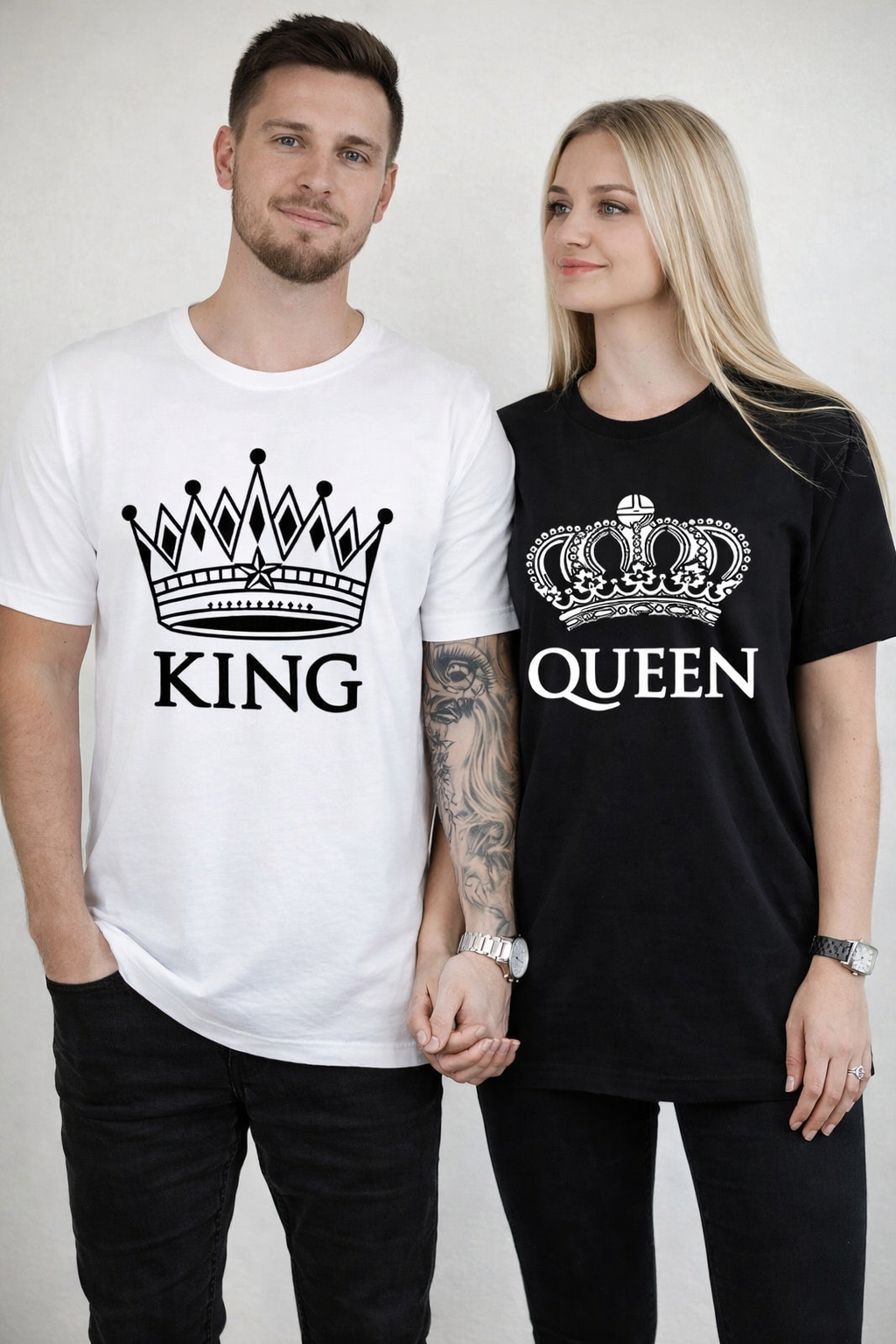 King And Queen Shirt Design