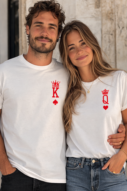King Und Queen T Shirt Günstig