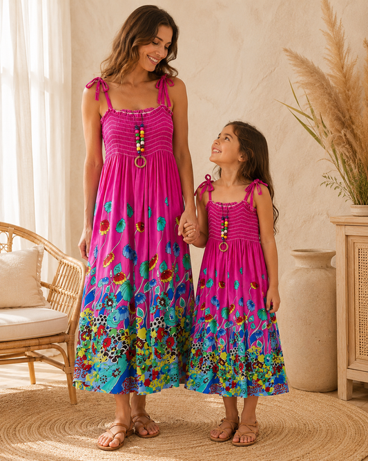 Kleid 50er Mutter Tochter