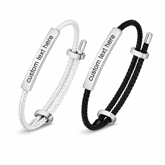 Liebes Armband Für Paare Leder
