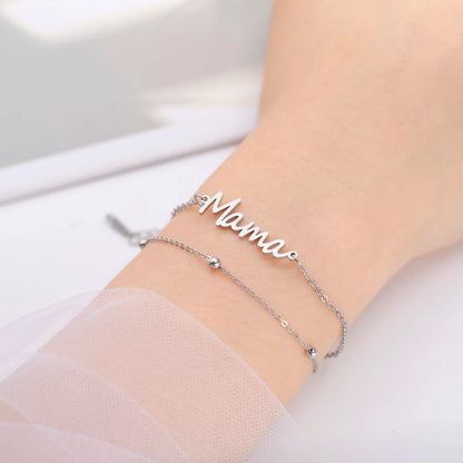 mama-armband-silber