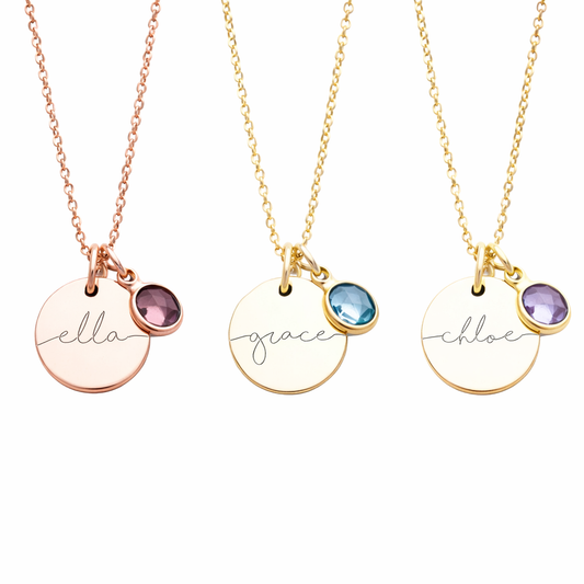 Mama Tochter Kette Gold