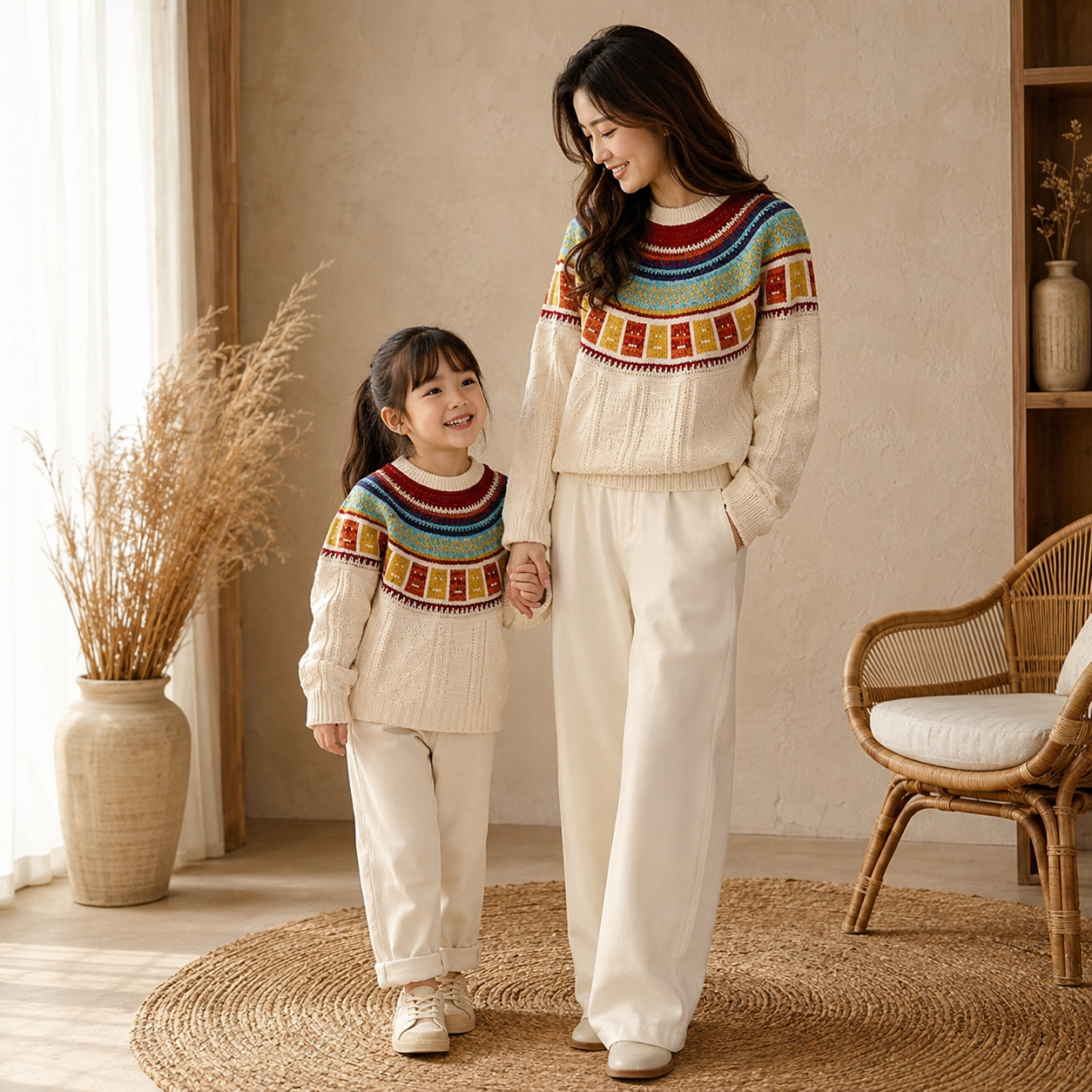 Mama Tochter Partnerlook Pullover