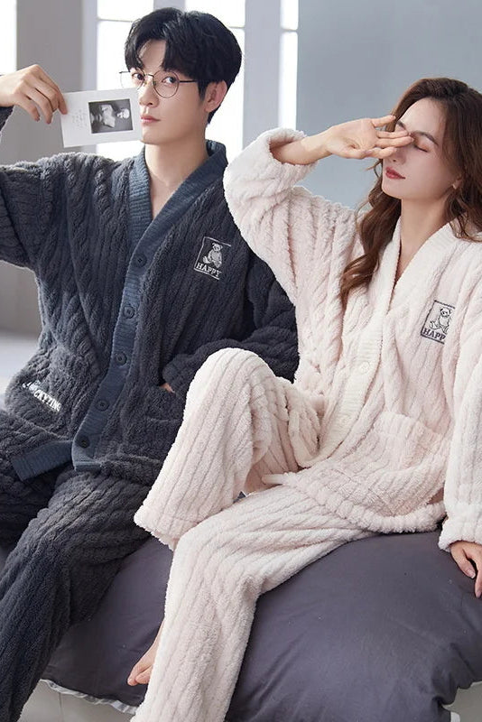 Matching Boyfriend Girlfriend Matching Couple Christmas Pajamas