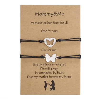 Matching Butterfly Bracelets