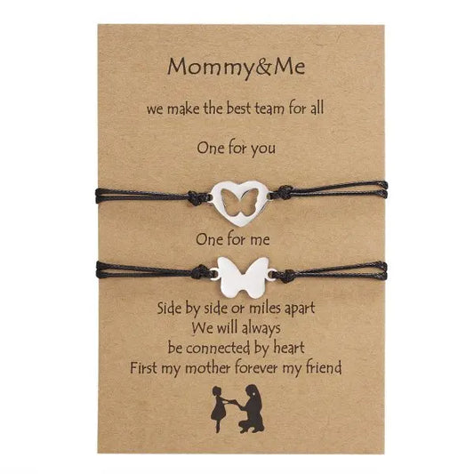 Matching Butterfly Bracelets