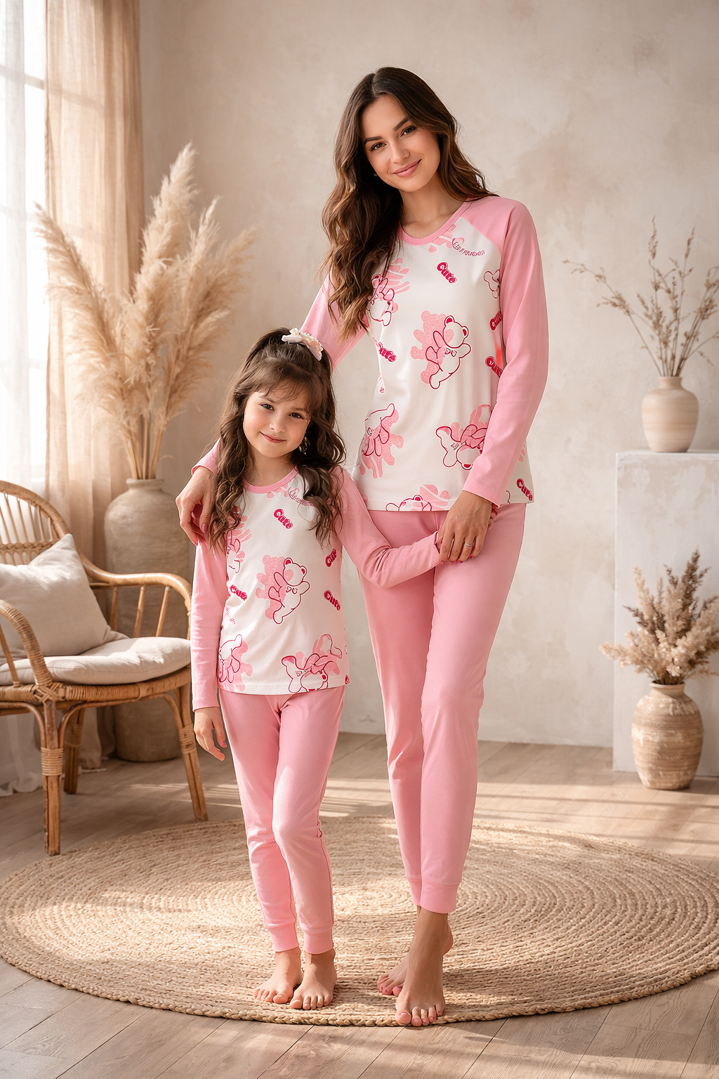 matching-pyjamas-mother-daughter