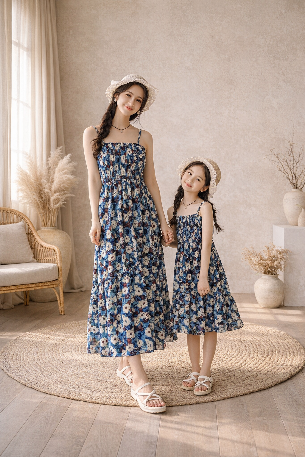 mom-and-daughter-party-dress