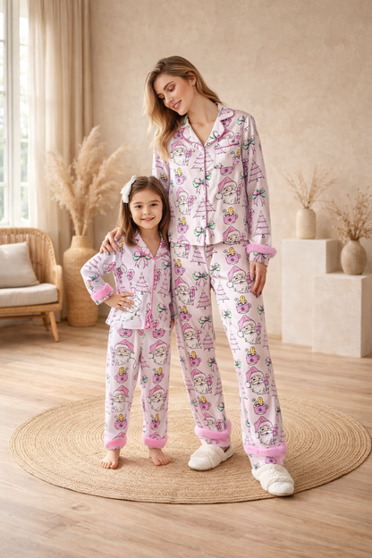 mother-daughter-matching-christmas-pajamas