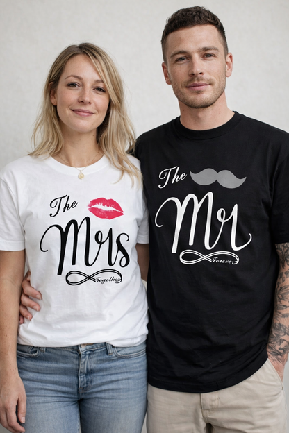 Mr And Mrs Shirts For Honeymoon