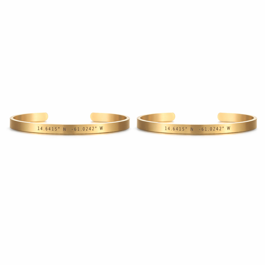 Mutter Tochter Armband Gold