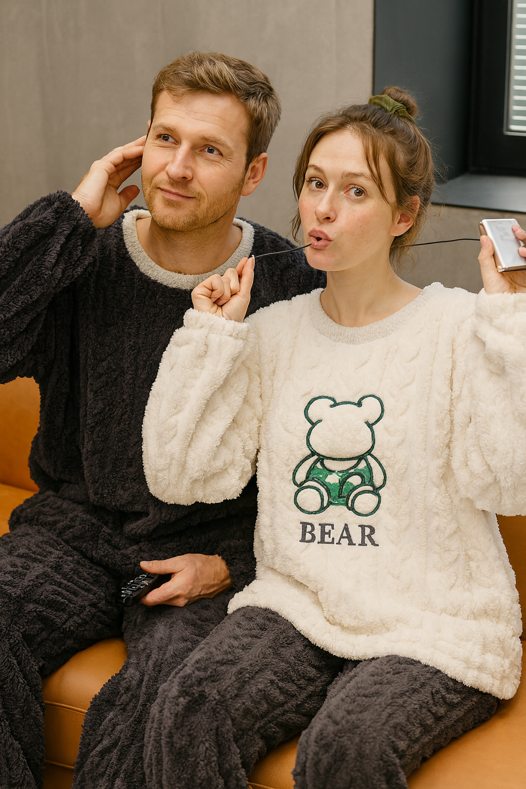 Pärchen Hausanzüge