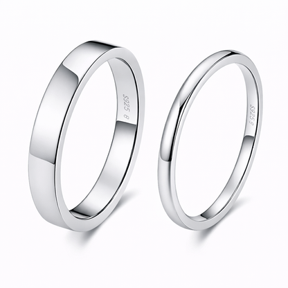 Pärchen Ringe Mit Gravur