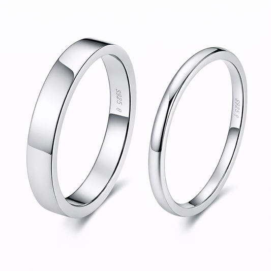 Pärchen Ringe Mit Gravur