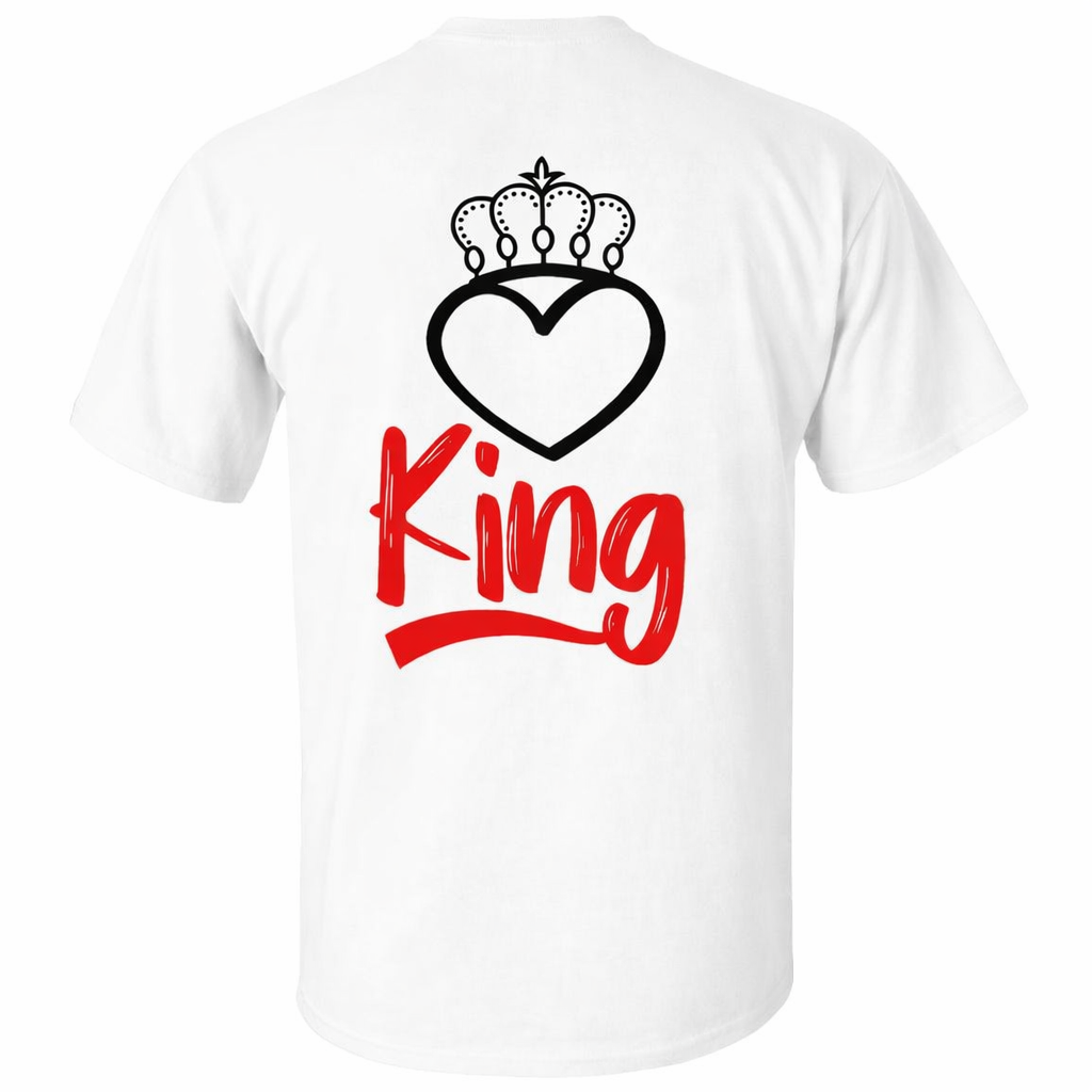 Pärchen T Shirt King Queen - Ansicht 2