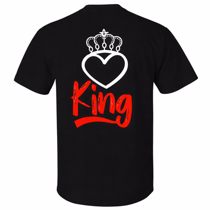 Pärchen T Shirt King Queen - Ansicht 3