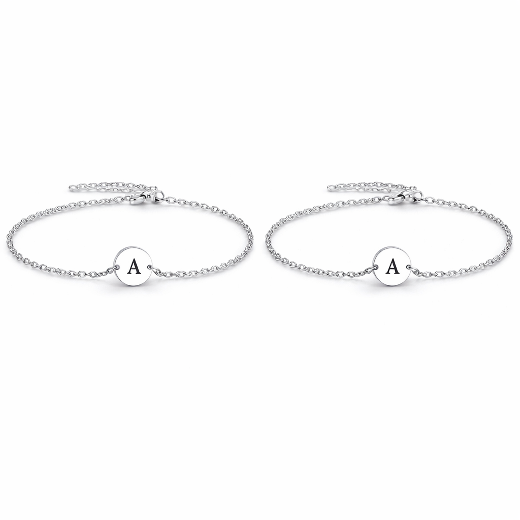 Paar Armband Buchstabe