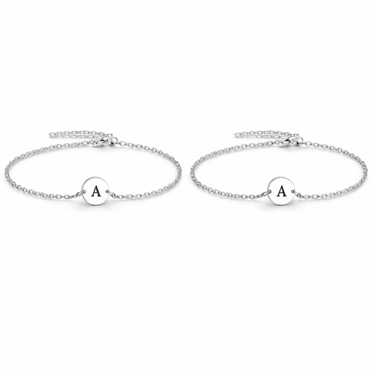Paar Armband Buchstabe