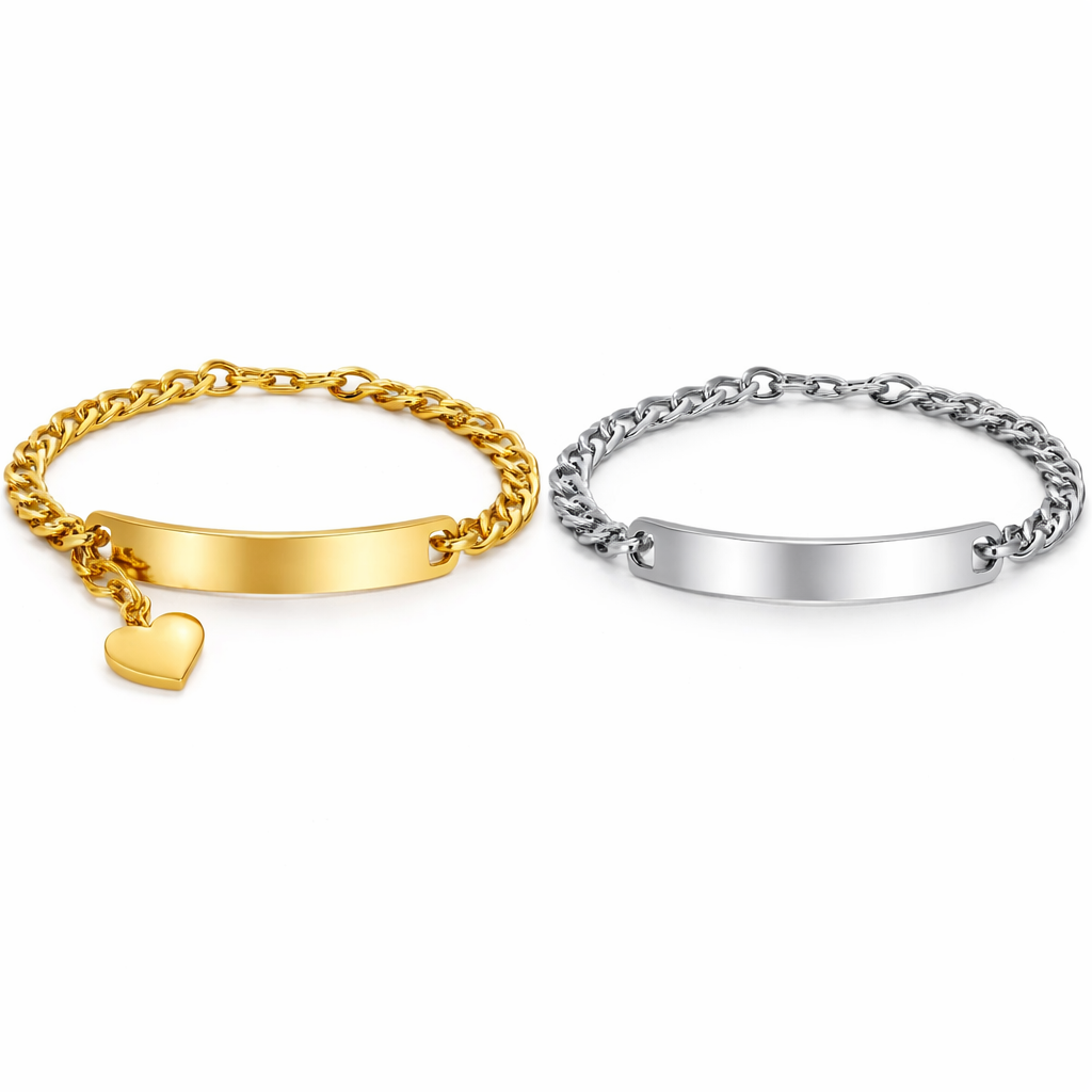 Paar Armbänder Mit Namen