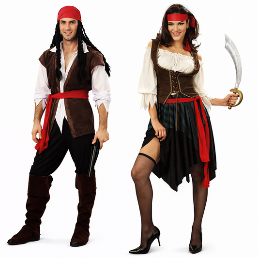 Paar Kostüme Piraten