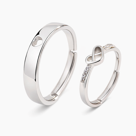 Paar Ringe Silber Günstig