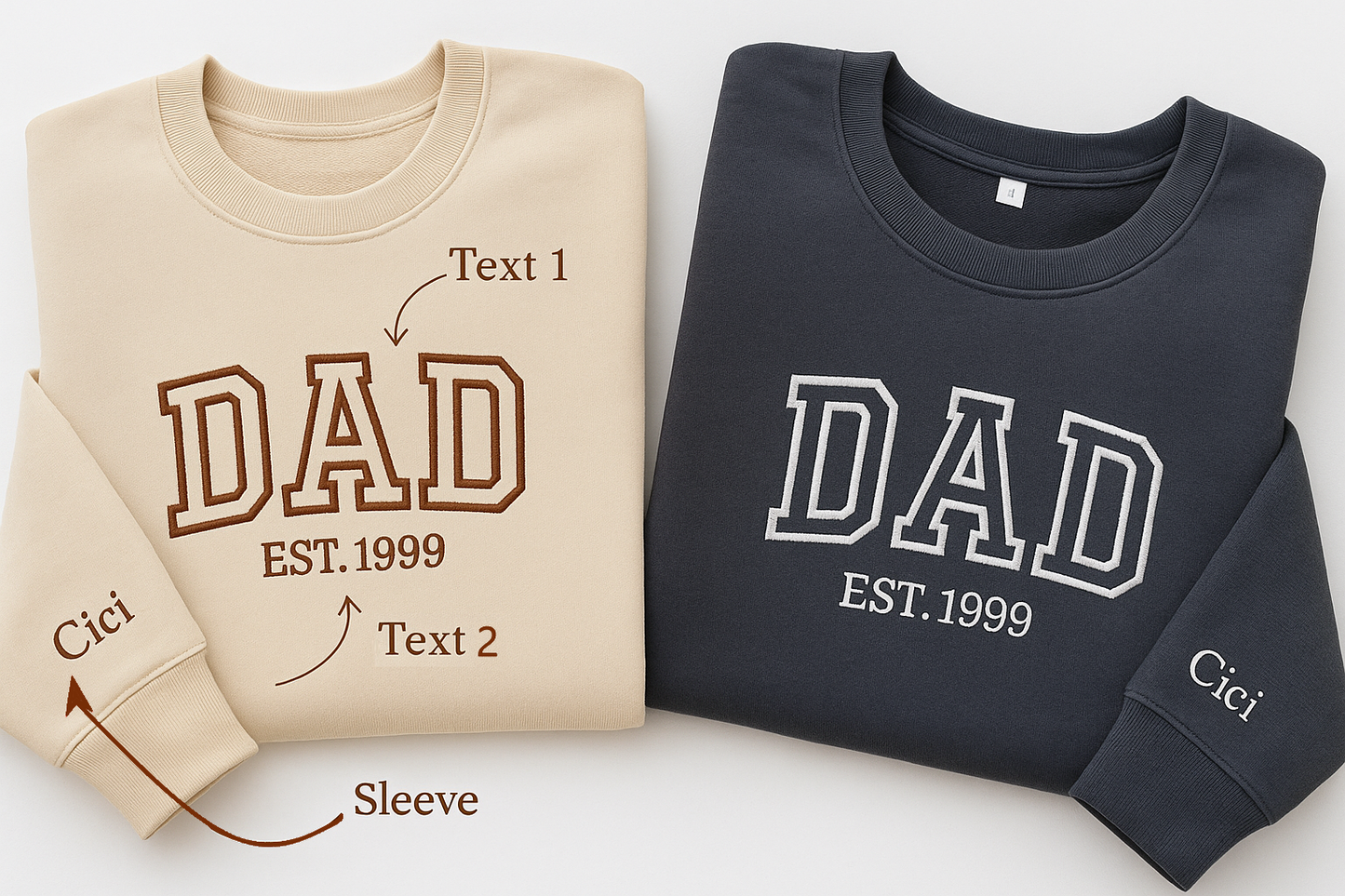 Papa sweatshirt Personalisiert