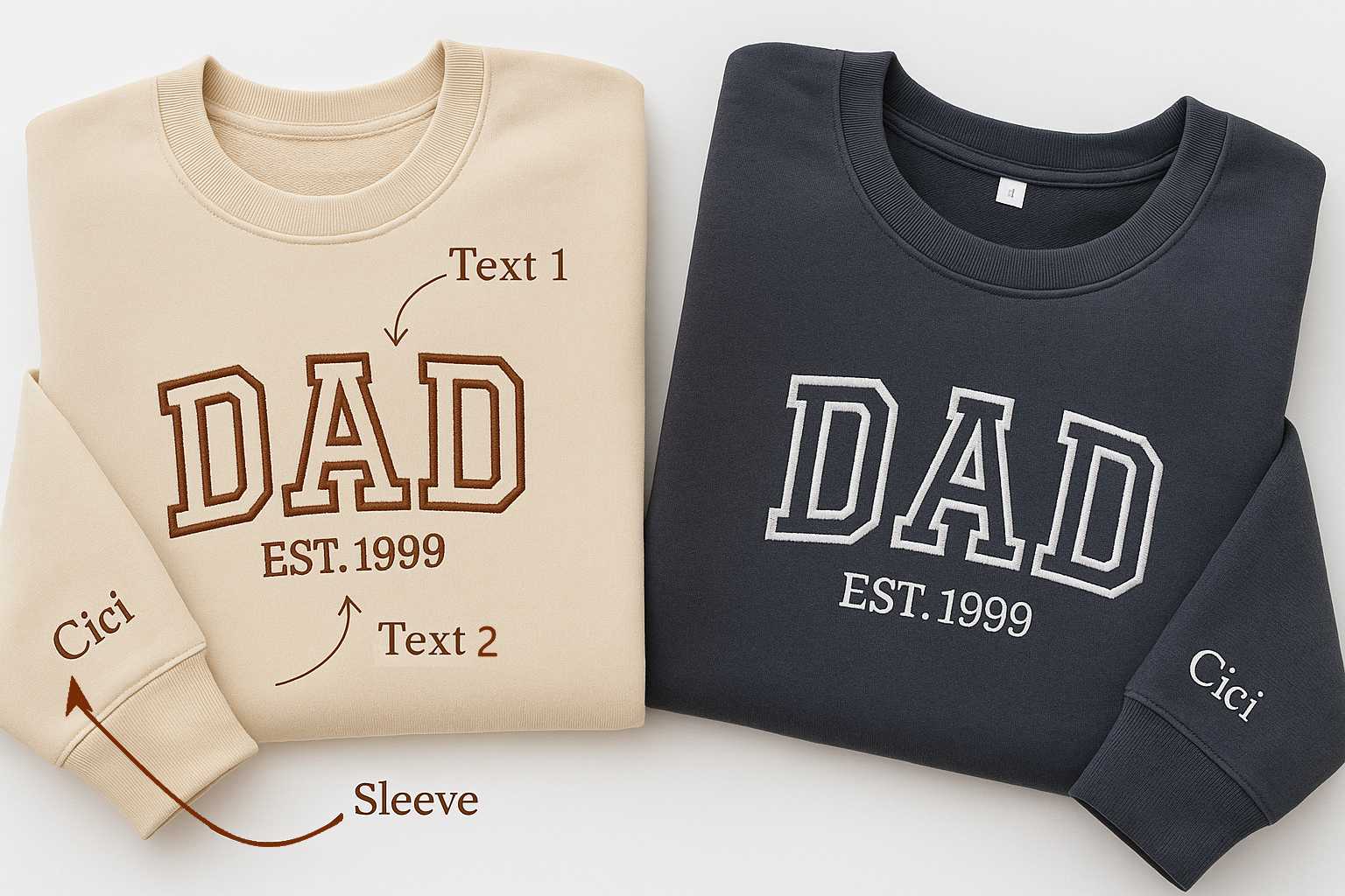 Papa sweatshirt Personalisiert