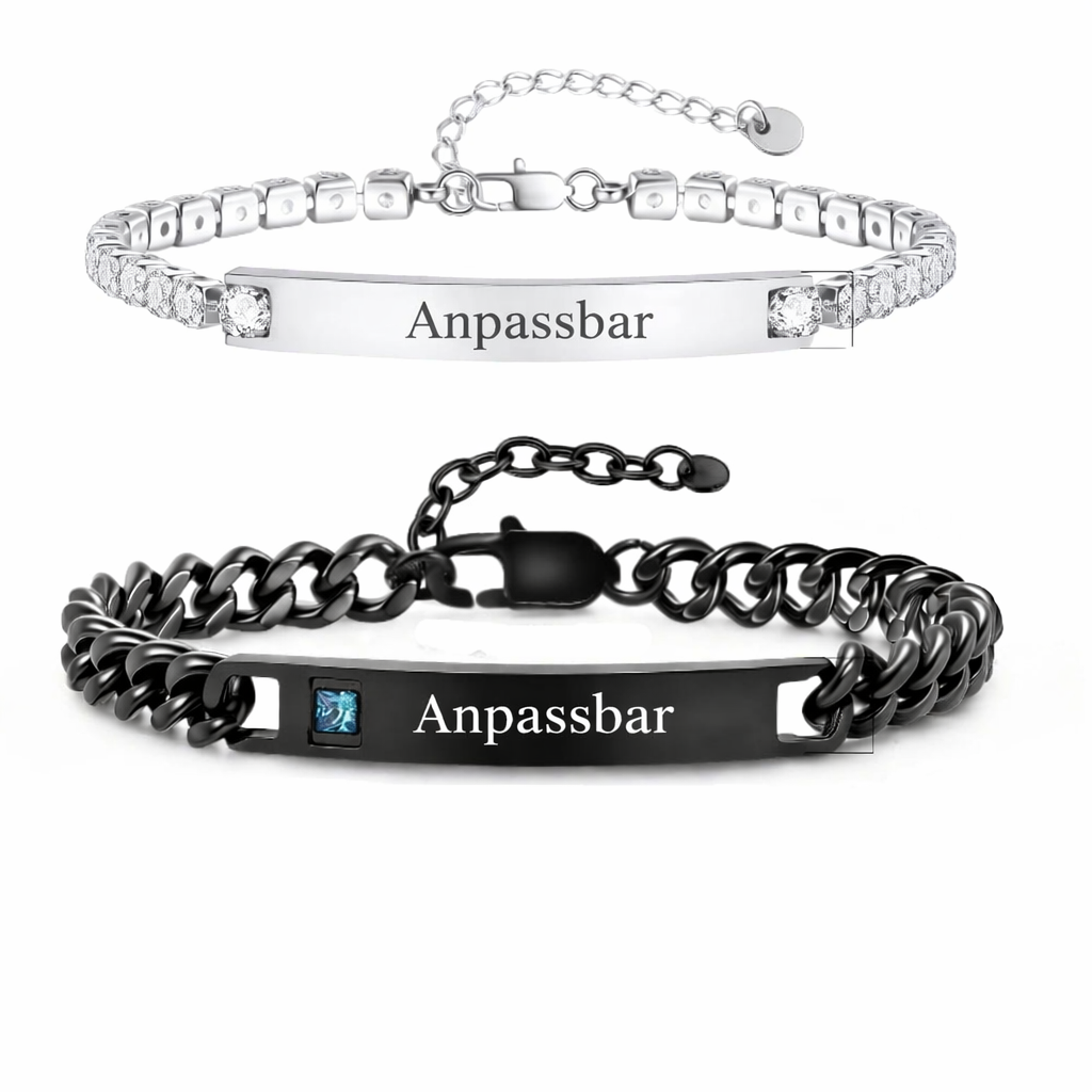 Pärchen Armband Echt Silber