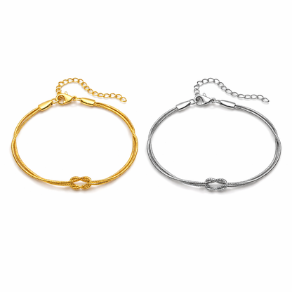 Pärchen Armband Gold Und Silber